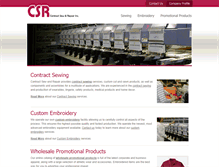 Tablet Screenshot of csr123.com